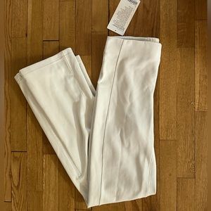 Brushed Softstreme Rib Zip Flare Lululemon Pants